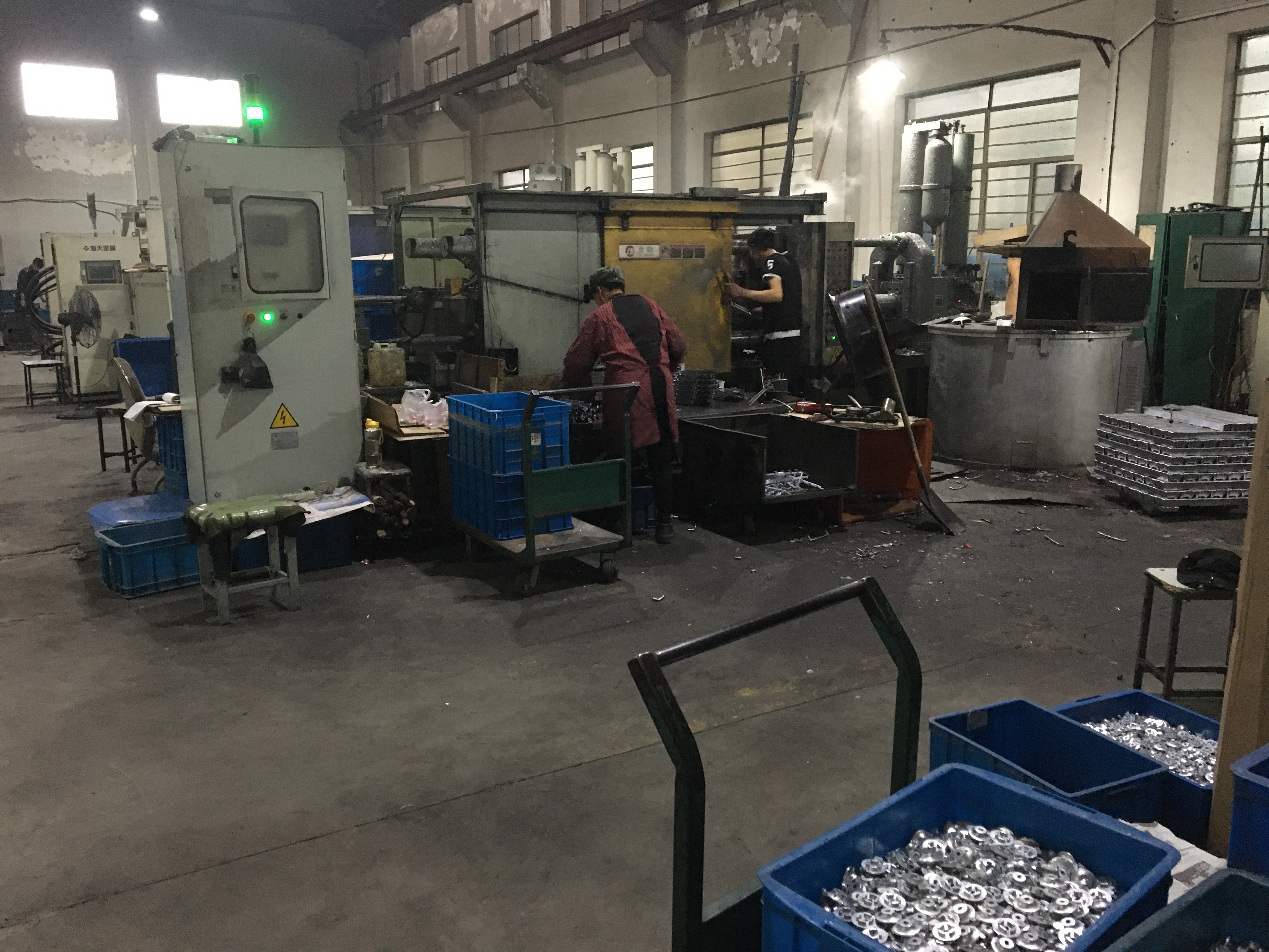 Die casting process